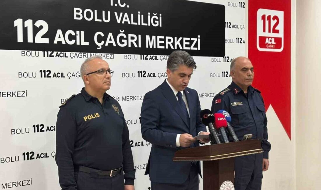 Bolu Valisi Abdulaziz Aydın, yeni yıl öncesi alınan önlemleri denetlemek