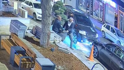 Kahramanmaraş’ın Onikişubat ilçesinde, Edik Parkı’nda bulunan büyük saksılı ağacın çalınmasıyla