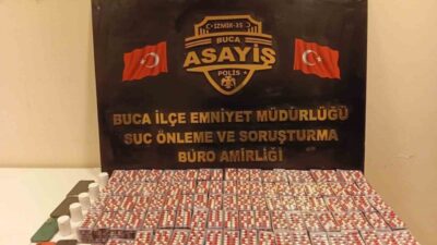 İzmir’in Buca ilçesinde polis ekipleri tarafından gerçekleştirilen operasyonda, bir adreste