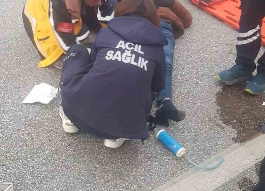 Burdur’da meydana gelen trafik kazasında bir motosiklet sürücüsü yaralandı. Kaza,