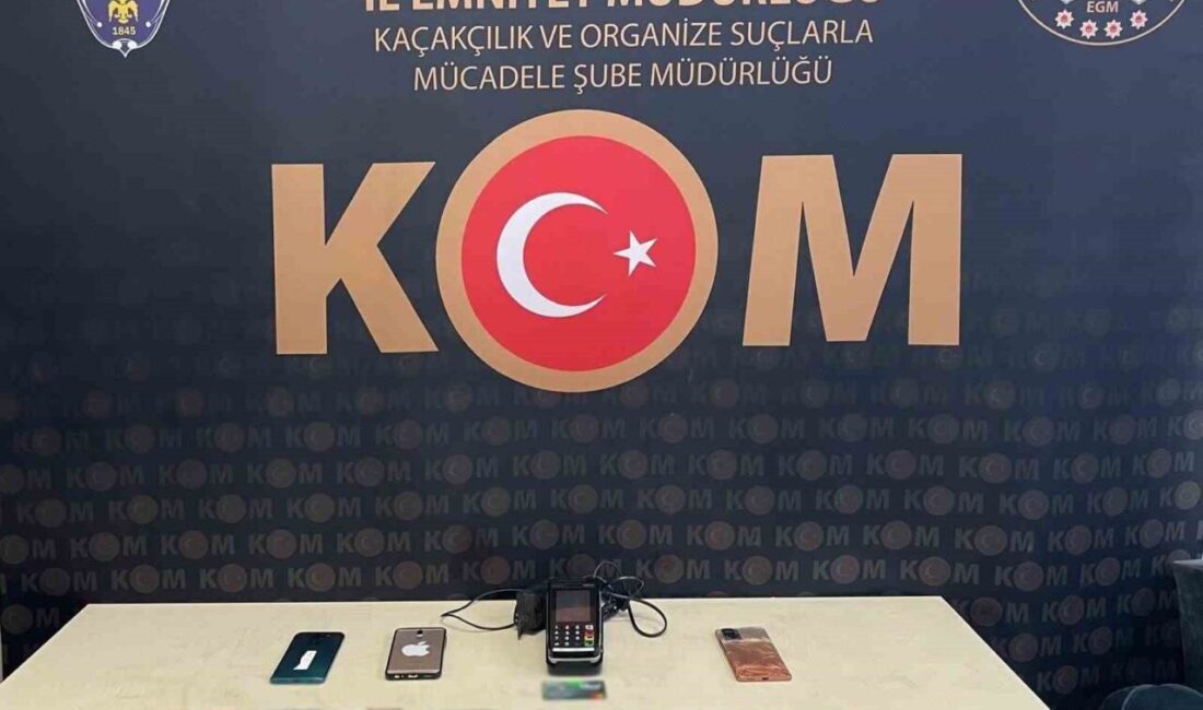Burdur’da, polis ekipleri tefecilikle mücadele kapsamında yürütülen operasyonda 3 cep