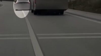 Burdur’da, diğer sürücülerin can ve mal güvenliğini tehlikeye atan bir