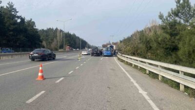 Bursa’dan Mudanya’ya seyir halinde olan bir aracın bisikletliyle çarpışması sonucunda