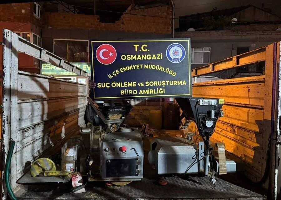 Osmangazi ilçesinde gerçekleştirilen bir operasyonda, 283 bin adet kaçak sigara