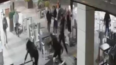 Bursa’nın Yıldırım ilçesinde bir baba ve oğul tarafından gerçekleştirilen palayla