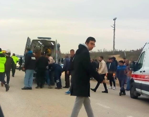Bir kişinin hayatını kaybettiği ve bir kişinin ağır yaralandığı kaza,