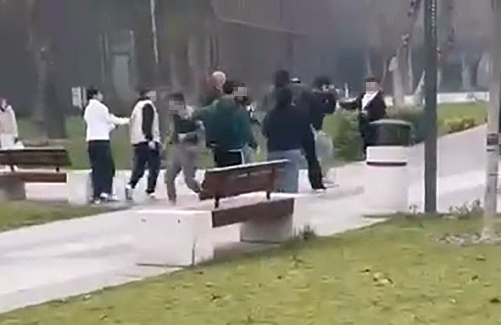 İnegöl ilçesinde meydana gelen bir olay, amatör bir kamera tarafından