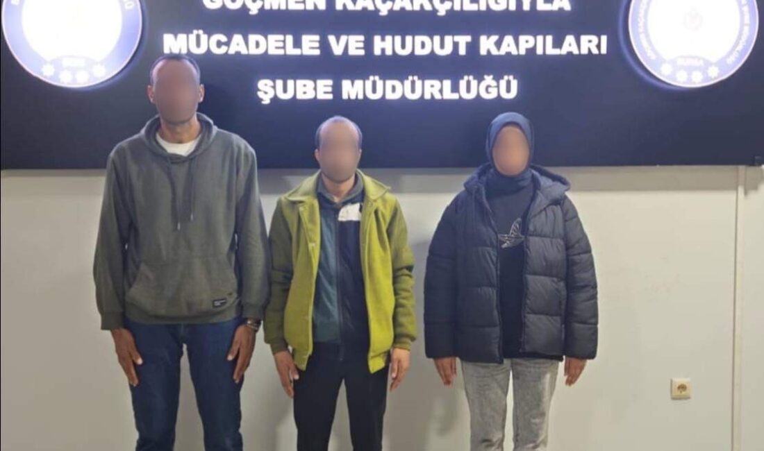 Bursa’da gerçekleştirilen bir operasyonda polis ekipleri, göçmen kaçakçılığına karşı harekete