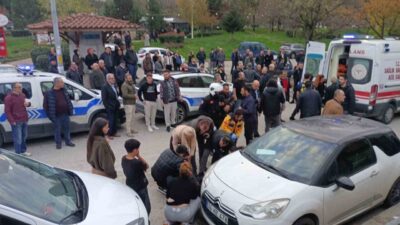 Bursa’nın Nilüfer ilçesindeki bir kafede kaba davranışları sebebiyle oturmalarına izin