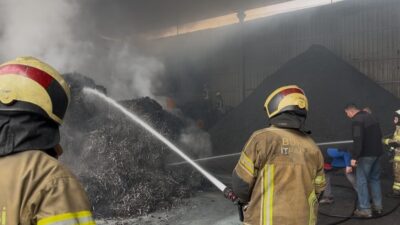 Bursa’nın Nilüfer ilçesinde meydana gelen yangın, korku dolu anlara sebep