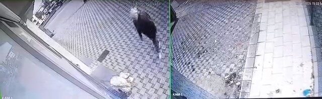 Pazar yerine yakın bir noktada bırakılan pazar arabalarını çalan şüphelilerin