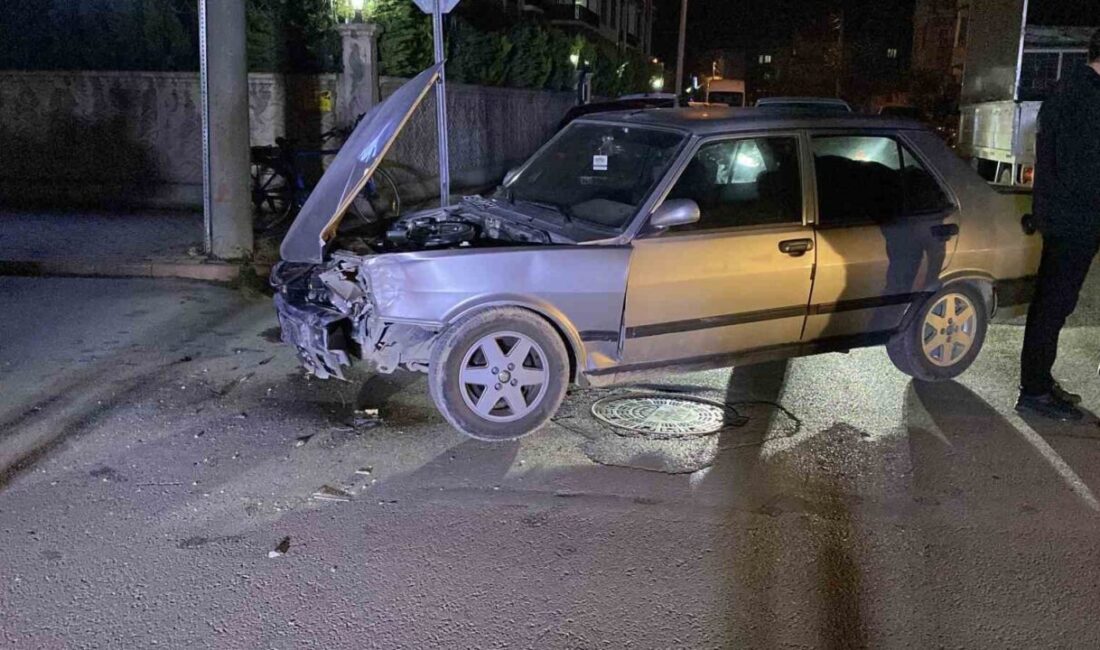 İnegöl ilçesinde meydana gelen trafik kazasında 1 kişi yaralandı. Olay,