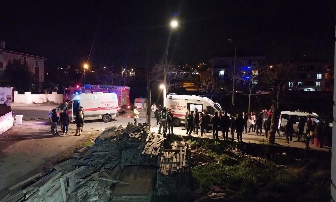 İstanbul’un Büyükçekmece ilçesinde, dün akşam meydana gelen bir trafik kazasında,