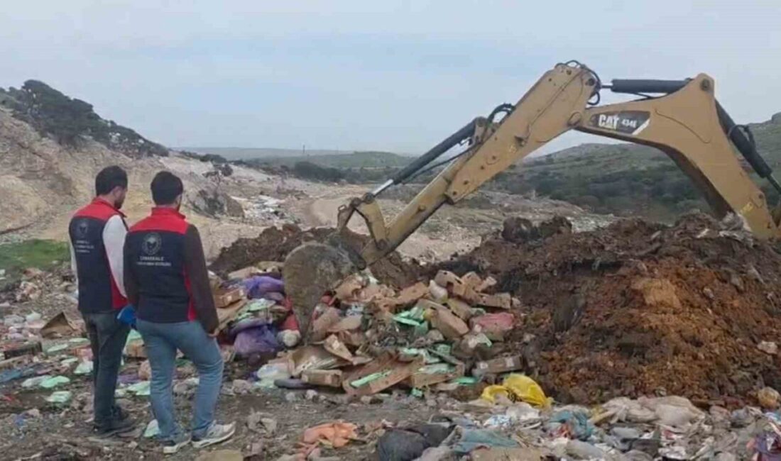 Çanakkale’de son bir ay içerisinde Tarım ve Orman Müdürlüğü ekipleri