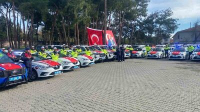 Çanakkale’de, emniyet, jandarma ve sahil güvenlik birimleri için toplam 95