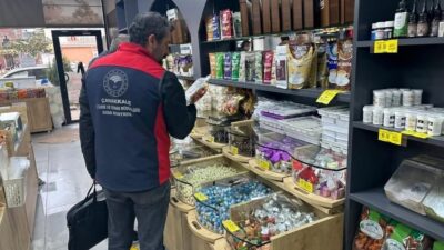 Yılbaşı öncesinde Çanakkale İl Tarım ve Orman Müdürlüğü ekipleri denetimleri