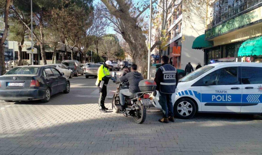 Çan İlçe Emniyet Müdürlüğü’ne bağlı trafik ekipleri, şehir içi trafik