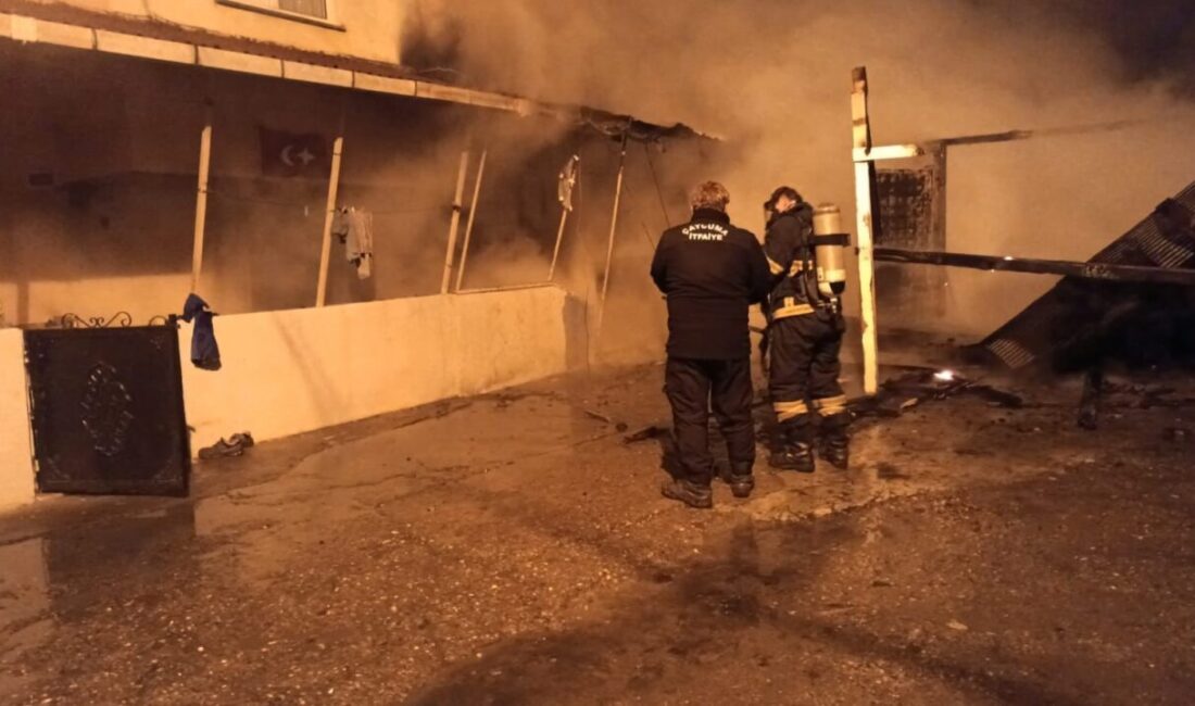 Çaycuma ilçesine bağlı Hacıibadi Köyü’nde bir evin kazan dairesinde çıkan