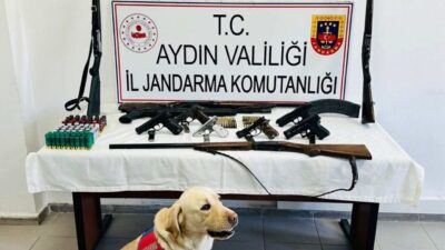 Köşk ilçesinde, Kızılcayer Mahallesi’nde gerçekleştirilen bir operasyonda bir evde çok