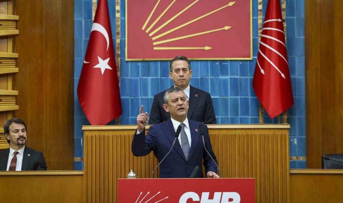 CHP Genel Başkanı Özgür Özel, partisinin TBMM grup toplantısında yaptığı