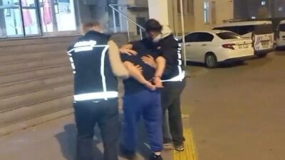 Kayseri’de polis ekipleri, 12 yıl hapis cezası almış bir kişiyi