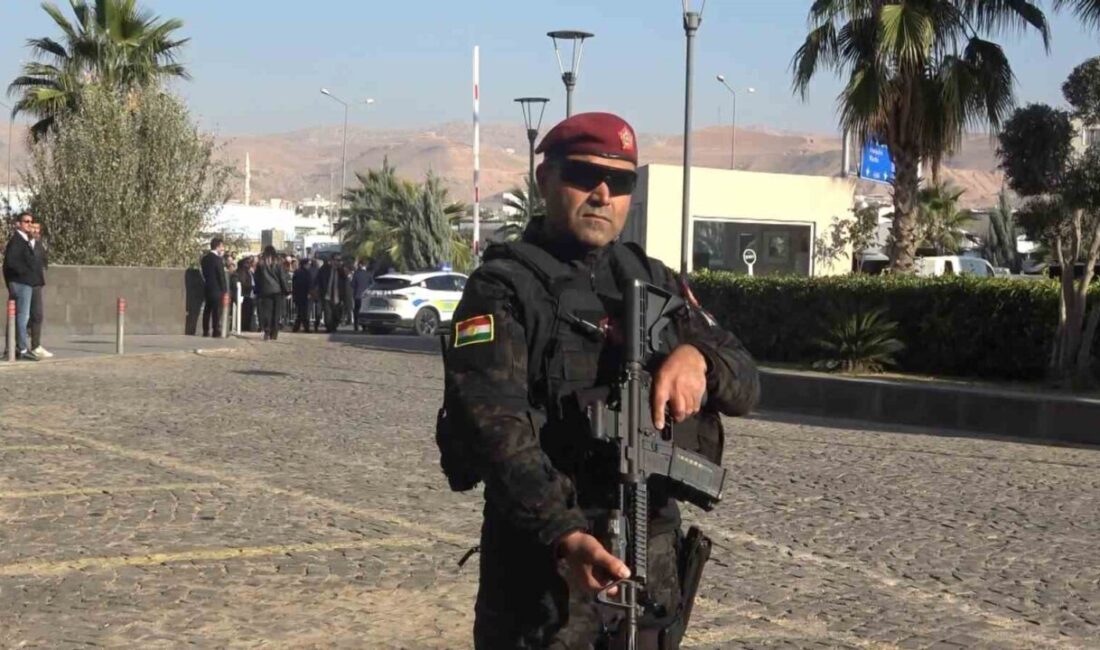 İçişleri Bakanlığı, Mesut Barzani’nin Şırnak’ın Cizre ilçesinde katıldığı sempozyumda koruma