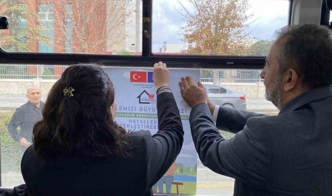Çorum’da, koruyucu aile hizmetinin yaygınlaştırılması için farkındalık oluşturmak amacıyla toplu