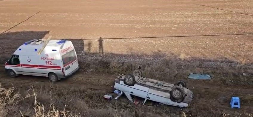 Çorum’un Alaca ilçesinde meydana gelen trafik kazasında, Tokat’tan Ankara’ya cenaze