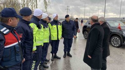 Çorum Valisi Ali Çalgan ve il protokolü, yeni yıla barış