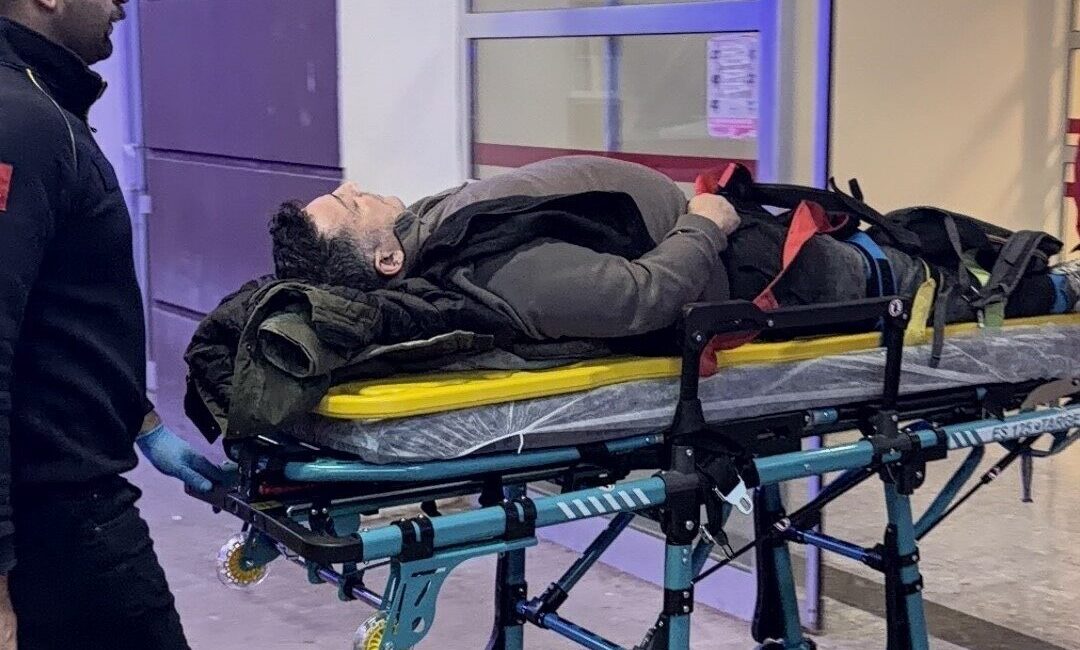Adıyaman’da meydana gelen bir olayda, bir motosiklet çukura girdi ve