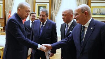 Cumhurbaşkanı Recep Tayyip Erdoğan, Ankara Ticaret Odası (ATO) Başkanı Gürsel