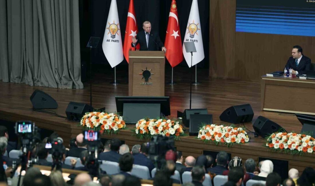 Cumhurbaşkanı ve AK Parti Genel Başkanı Recep Tayyip Erdoğan, AK