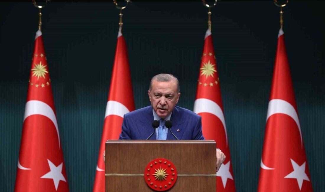 Cumhurbaşkanı Recep Tayyip Erdoğan, Kabine Toplantısı’nın ardından yaptığı açıklamada, Türkiye’nin