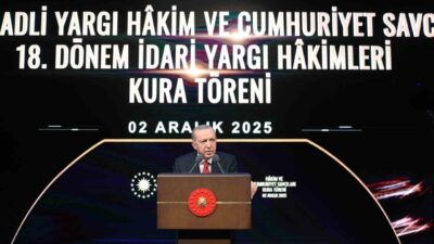 Cumhurbaşkanı Recep Tayyip Erdoğan, Adli Yargı Hakim ve Cumhuriyet Savcıları