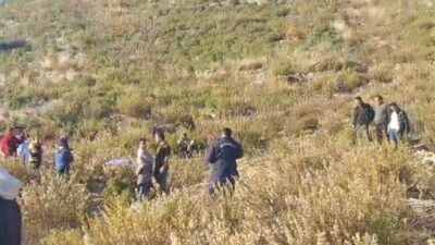 Antalya’nın Gündoğmuş ilçesinde bir dağda mantar toplamak için bulunan 2