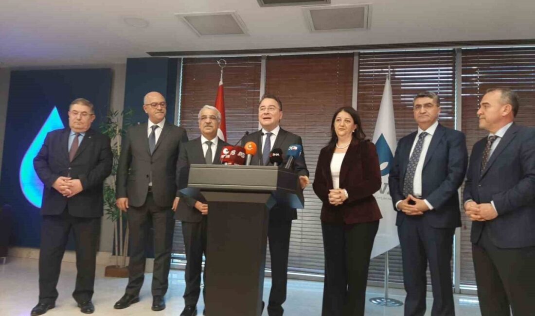 DEVA Partisi Genel Başkanı Ali Babacan, Pervin Buldan, Mithat Sancar