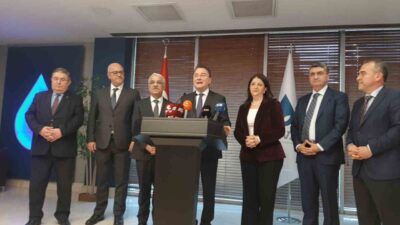 DEVA Partisi Genel Başkanı Ali Babacan, Pervin Buldan, Mithat Sancar
