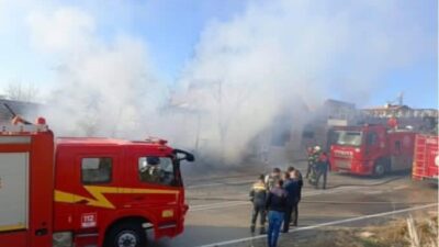 Denizli ilinin Serinhisar ilçesine bağlı Yatağan Mahallesi’ndeki bir işyerinde meydana