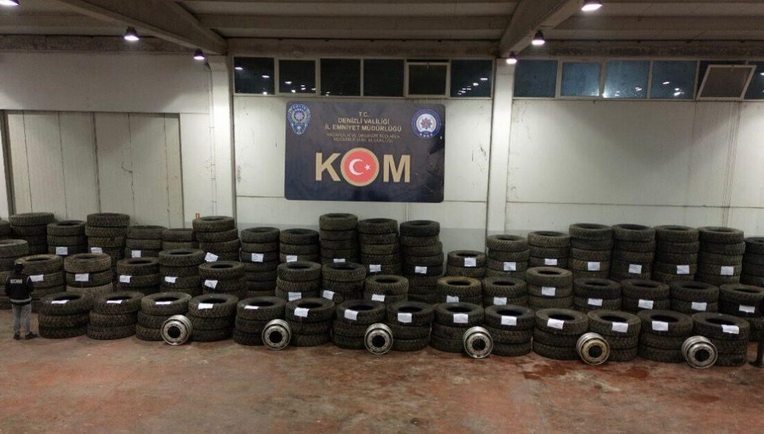 Denizli İl Emniyet Müdürlüğü, kaçakçılıkla mücadele operasyonu kapsamında gerçekleştirilen çalışmaların
