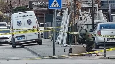 Denizli’nin Pamukkale ilçesinde, bir trafik ışıklarındaki sahipsiz valiz şüpheli bulunarak