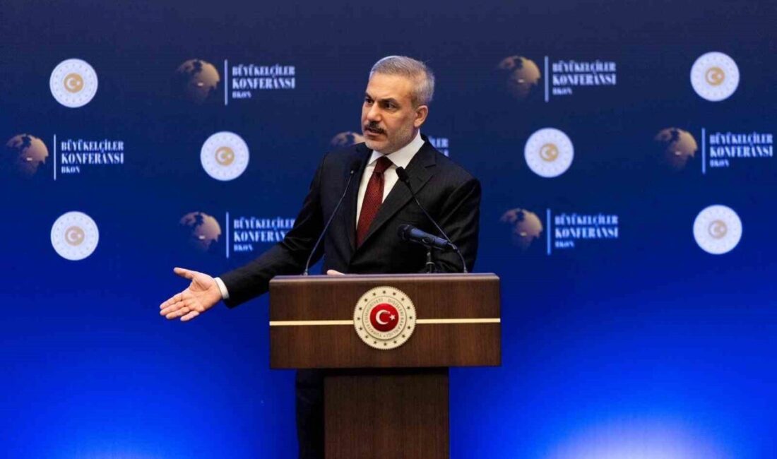 Dışişleri Bakanı Hakan Fidan, 16. Büyükelçiler Konferansı kapsamında büyükelçilere hitap
