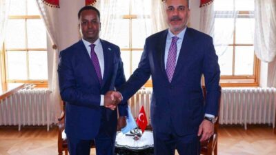 Türkiye Dışişleri Bakanı Hakan Fidan, Somali’nin Dışişleri Bakanı Abdisalam Abdi