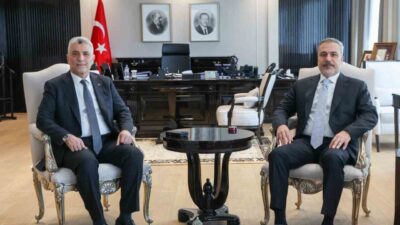Dışişleri Bakanı Hakan Fidan ile Ticaret Bakanı Ömer Bolat, görüşmek