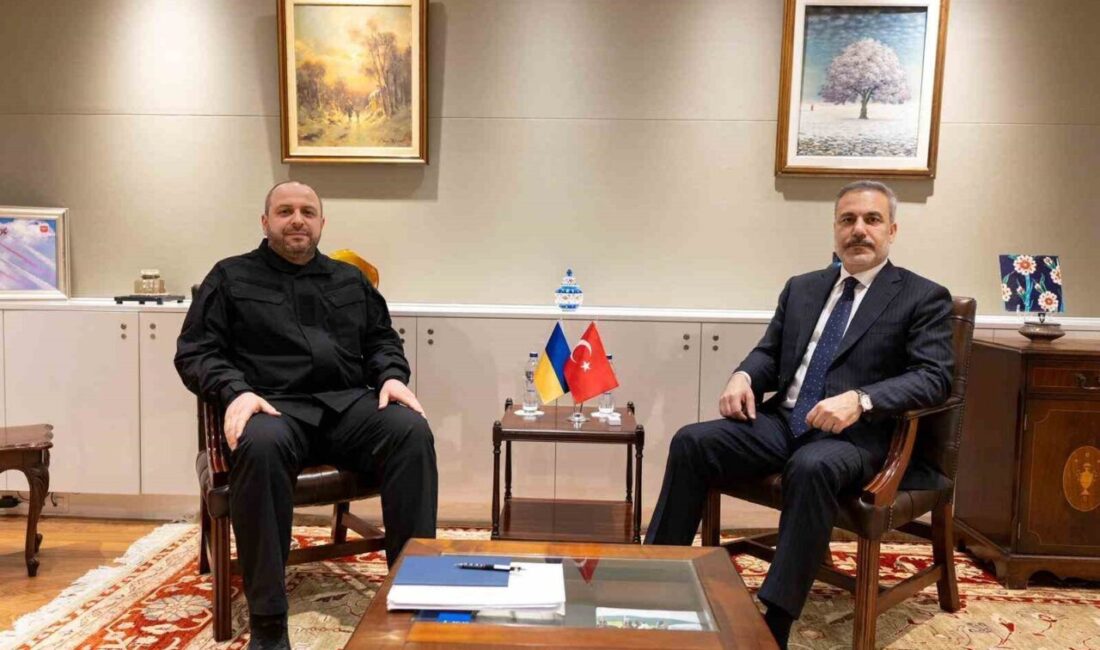 Türkiye Dışişleri Bakanı Hakan Fidan, Belçika’nın başkenti Brüksel’de Ukrayna Ulusal