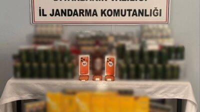 Diyarbakır İl Jandarma Komutanlığı tarafından düzenlenen kaçakçılık operasyonlarında toplamda 91
