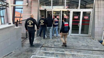Eskişehir İl Jandarma Komutanlığı ekipleri, aranan kişilerin yakalanması için yürütülen