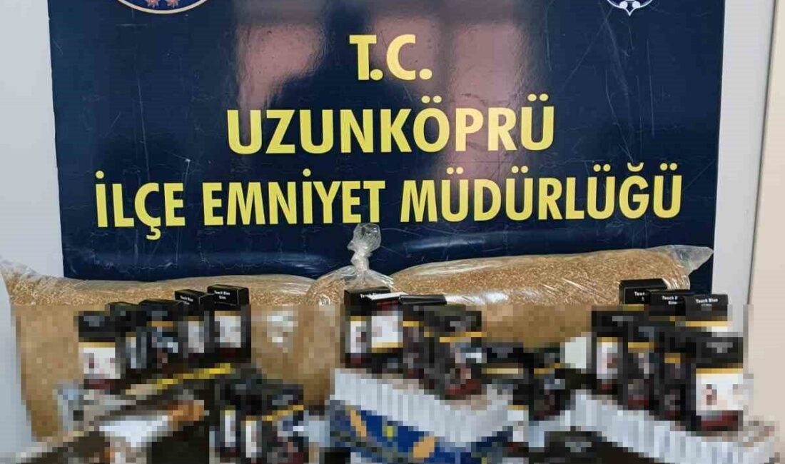 Edirne’nin Uzunköprü ilçesinde polis ekipleri tarafından gerçekleştirilen operasyonlarda, iki iş