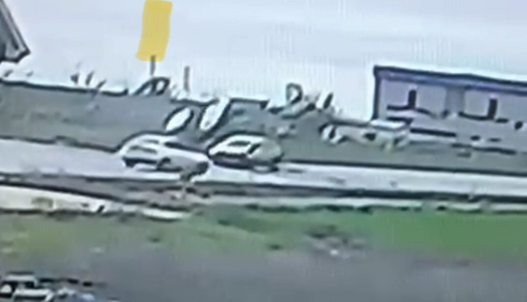 Edirne’de meydana gelen bir trafik kazasında iki aracın çarpışması sonucunda