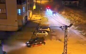 Elazığ’da dün meydana gelen olayda, Sanayi Mahallesi’nde polis ekiplerinden kaçmaya