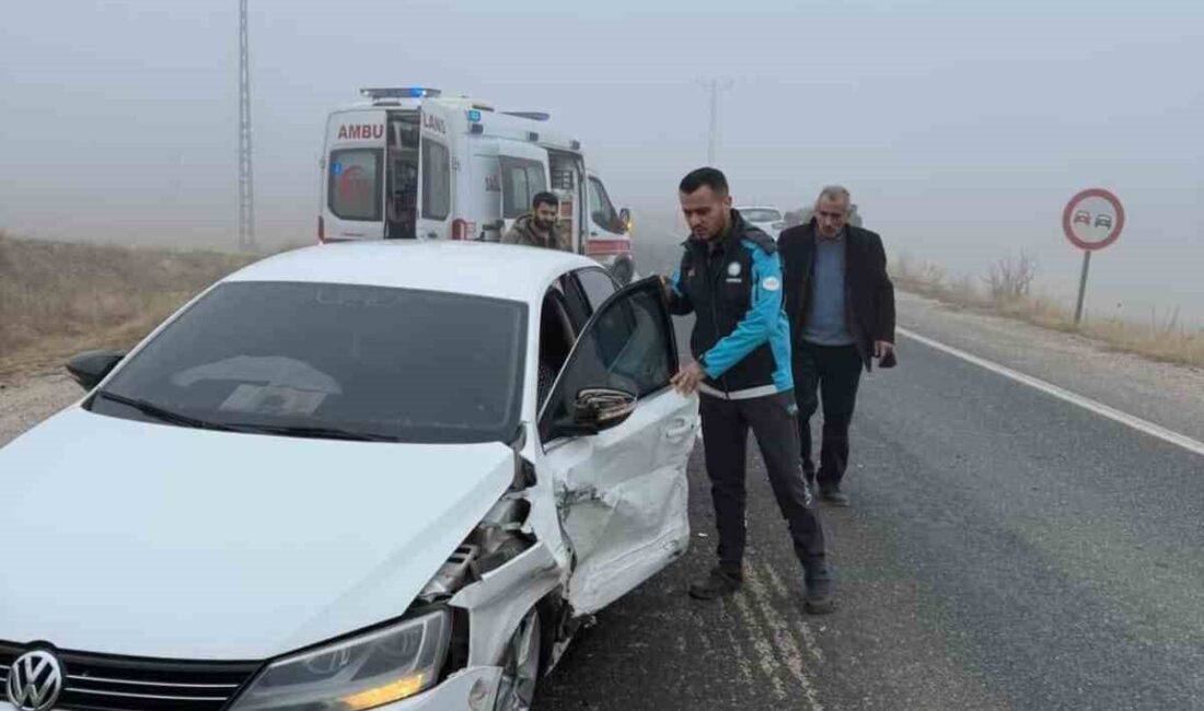 Elazığ’da meydana gelen kazada, iki aracın çarpışması sonucunda bir kişi